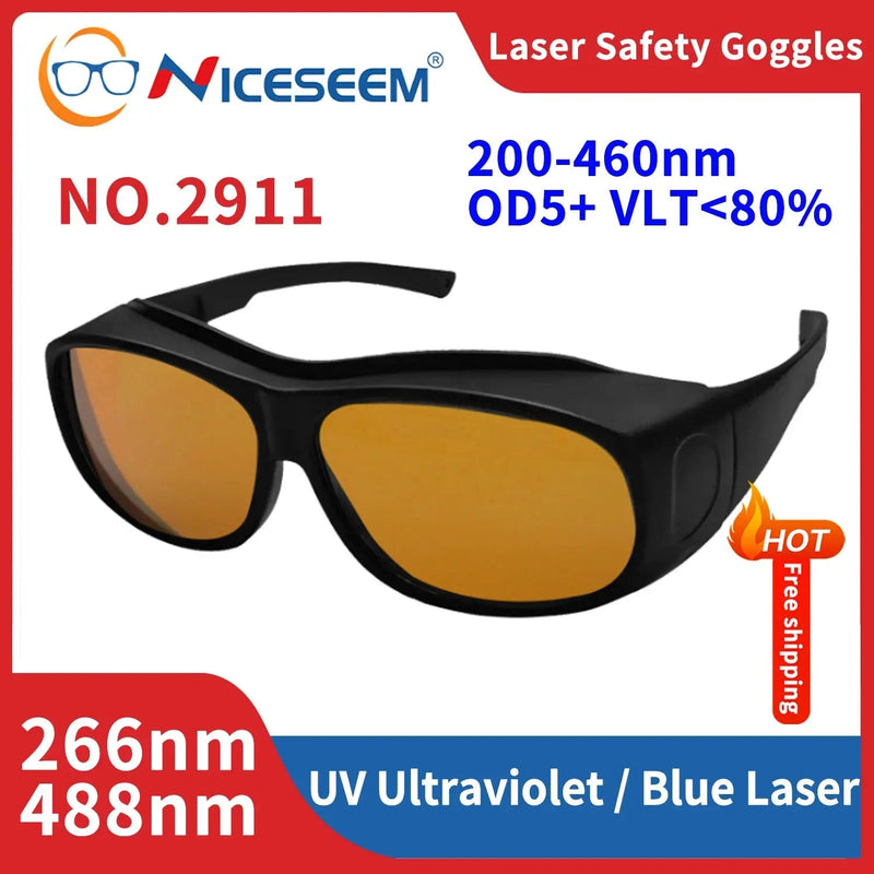 Laser Pointer Protective Glasses Industrial Safety Lenses UV IPI IR IPL FPV Protector Welding Protection X Ray Radiation Goggles - Lacatang Shop
