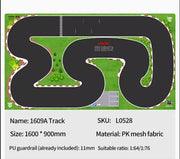 LDARC Miniature RC Car Racing Track Mat - Multiple Sizes Available (2400mm x 1200mm, 1600mm x 900mm, 1200mm x 600mm) for 1/64 Scale Vehicles - Lacatang Shop