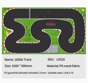 LDARC V64 1/64 Scale Mini RC Car Racing Track with PU Fence - RTR247 Handbag for CT01 Transmitter, 600mm EPV Fence Options - Lacatang Shop