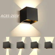 LED Modern Wall Lamp - 6W Adjustable Cold/Warm White Lighting