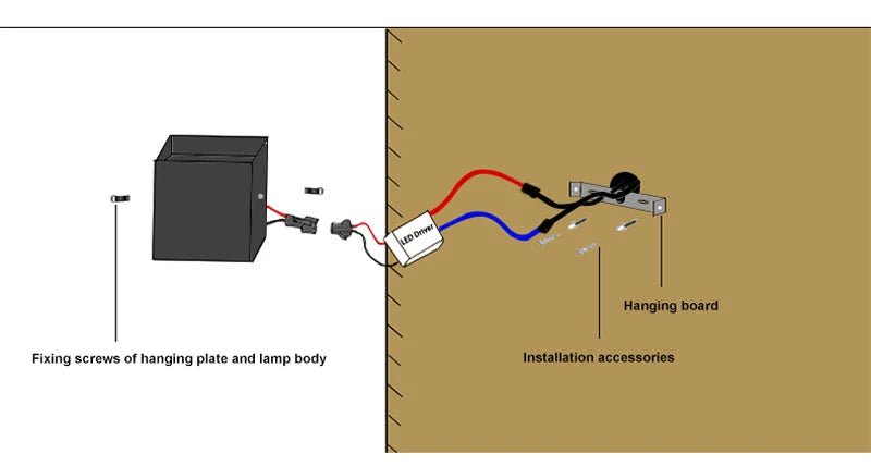 Led Outdoor Wall Light Waterproof Porch Garden Lighting 6W 12W Indoor Wall Lamp Decor Bedroom Living Room Corridor Stairs Lamps - Lacatang Shop