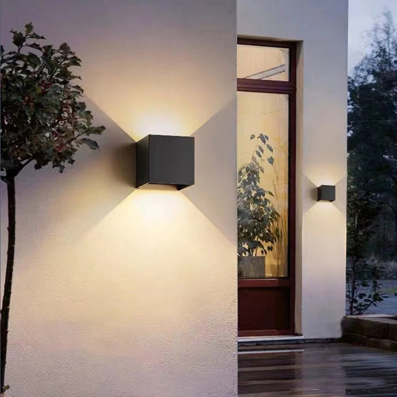 LED Wall Lamp - Waterproof IP65, 12W Modern Outdoor/Indoor Light