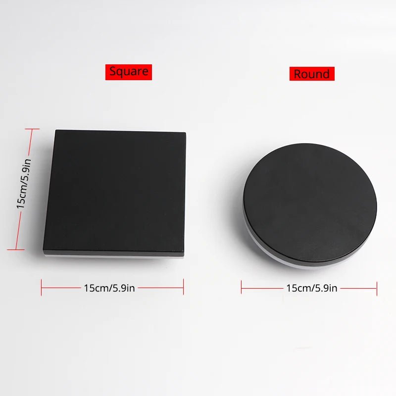 LED Wall Lamp Outdoor Waterproof IP65 Garden Decorative Wall Light Porch Corridor Lighting Bathroom Light Fixture AC90 - 260V - Lacatang Shop