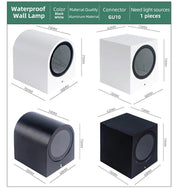 Led Wall Lamp Outdoor Waterproof IP65 Up Down GU10 AC85 - 265V Lighting Garden Decoration Wall Lights for Indoor Lighting - Lacatang Shop