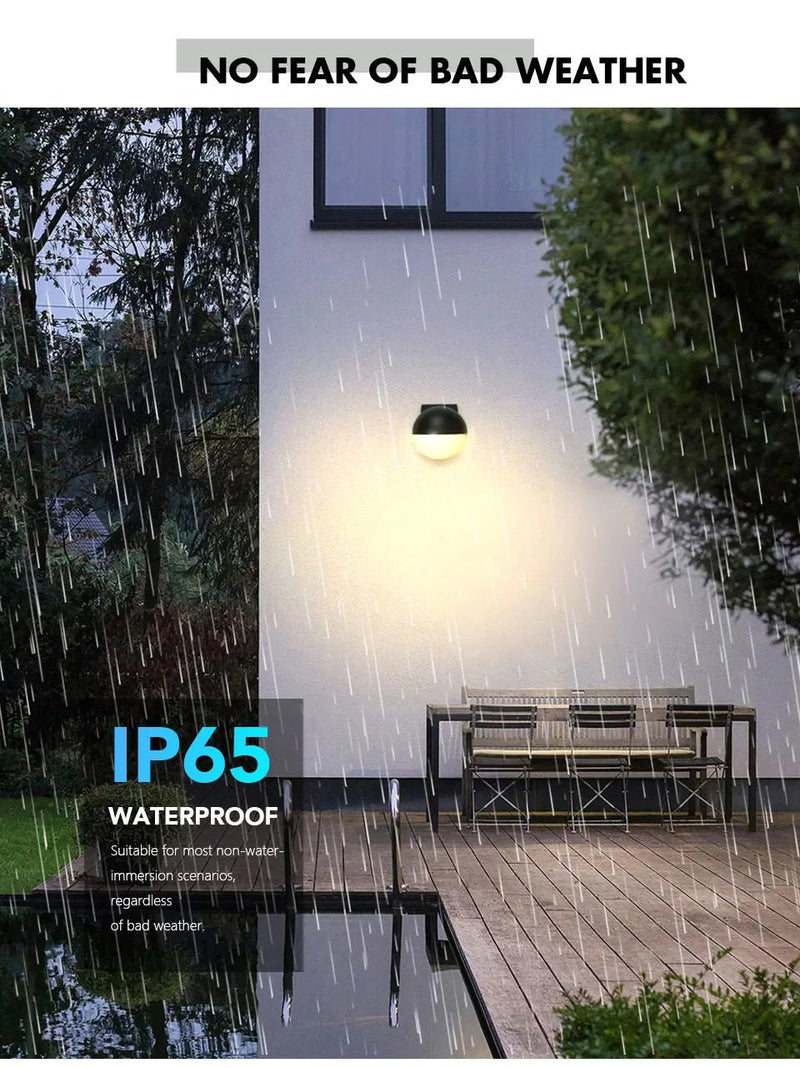 LED Wall Light Aluminium Nordic Led Lights AC85 - 265V Waterproof Room Decor Indoor Outdoor Home Appliances For Room Balcony Porch - Lacatang Shop