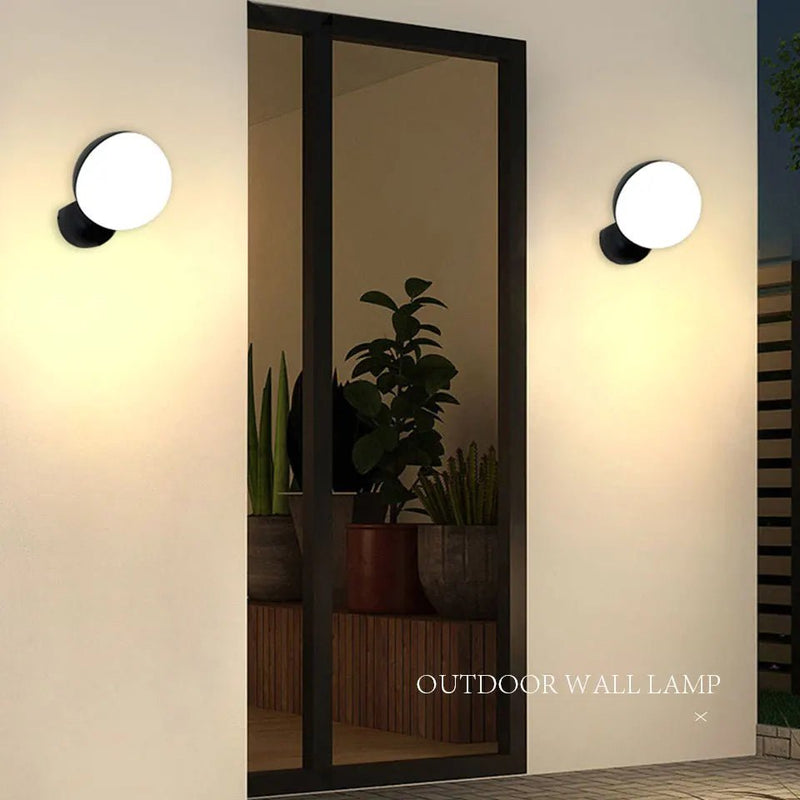 LED Wall Light Aluminium Nordic Style - Waterproof & Modern
