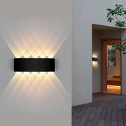 LED Wall Light Waterproof IP65 Outdoor Wall Lamp Garden Porch Light Decor Garden Yard Bathroom Bedroom Living Room AC85 - 265V - Lacatang Shop