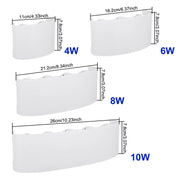 LED Wall Light Waterproof IP65 Outdoor Wall Lamp Garden Porch Light Decor Garden Yard Bathroom Bedroom Living Room AC85 - 265V - Lacatang Shop