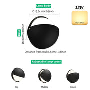 LED Wall Lihgt Aluminium Indoor Outdoor AC85 - 265V Waterproof Led Lights Wall Lights Wall Decor For Home Panels Corridor Lighting - Lacatang Shop