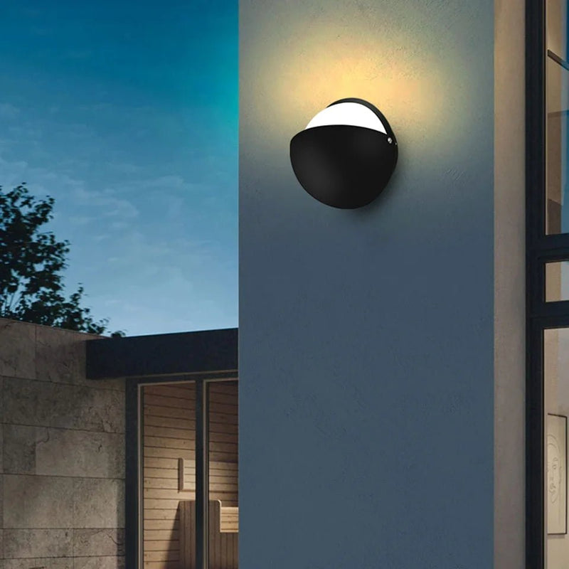 LED Wall Light - Waterproof Aluminium Fixture for Indoor/Outdoor Use