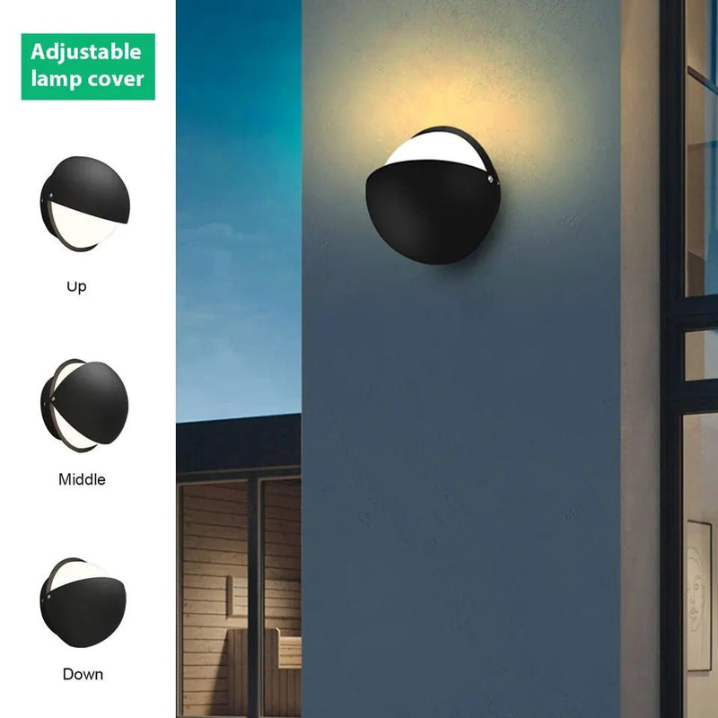 LED Wall Lihgt Aluminium Indoor Outdoor AC85 - 265V Waterproof Led Lights Wall Lights Wall Decor For Home Panels Corridor Lighting - Lacatang Shop