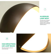 LED Wall Lihgt Aluminium Indoor Outdoor AC85 - 265V Waterproof Led Lights Wall Lights Wall Decor For Home Panels Corridor Lighting - Lacatang Shop