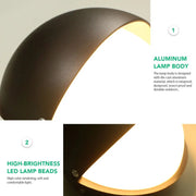 LED Wall Lihgt Aluminium Indoor Outdoor AC85 - 265V Waterproof Led Lights Wall Lights Wall Decor For Home Panels Corridor Lighting - Lacatang Shop