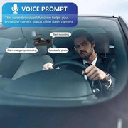 LF10 Front 4K Dashcam Loop Recording and Auto Overwriting Car Video Recorders Time Overprint Video Playback Dash Cams - Lacatang Shop