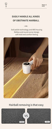 Lint Remover for Clothing Electric Pellet Fluff Remover Rechargeable Portable Fabric HairBall Shaver Removes Lint from Clothes - Lacatang Shop