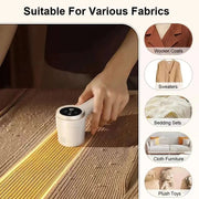 Lint Remover for Clothing Electric Pellet Fluff Remover Rechargeable Portable Fabric HairBall Shaver Removes Lint from Clothes - Lacatang Shop