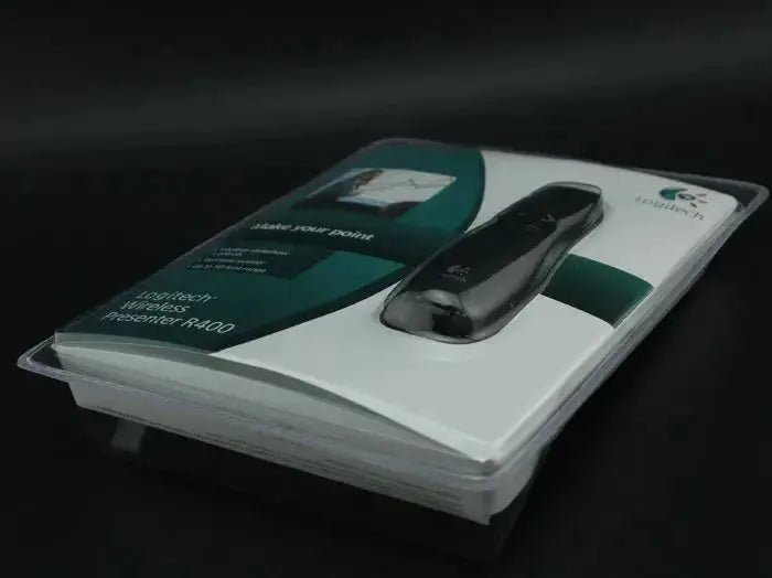 Logitech R400 Wireless Presenter Red Laser Pointer PPT Remote Control Pointer pen for 5mw USB Power Point Pen - Lacatang Shop