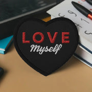 LOVE Myself Embroidered Patches Black - Lacatang Shop
