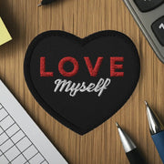 LOVE Myself Embroidered Patches Black - Lacatang Shop