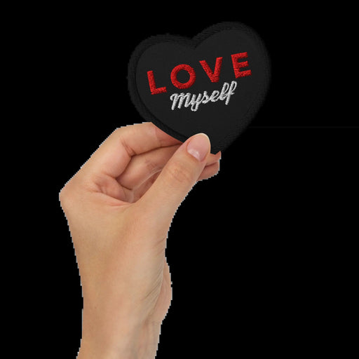 LOVE Myself Embroidered Patches Black - Lacatang Shop
