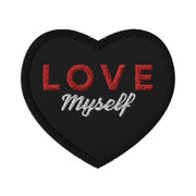 LOVE Myself Embroidered Patches Black - Lacatang Shop