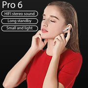 LS Original Pro 6 TWS Bluetooth Earphones - Mini In - Ear Stereo Sports Headset for Xiaomi and Android Devices - Lacatang Shop