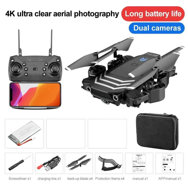 LSRC Adults 4K Drone, Kid Video Camera RC Aircraft, Birthday Gifts for - Lacatang Shop