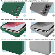 luxury Liquid Silicone Case for Samsung S24 Galaxy S20 S21 S22 S23 FE Plus Note10 20 A52 A31 A41 A71 A51 A72 A70 A50 Coque - Lacatang Shop