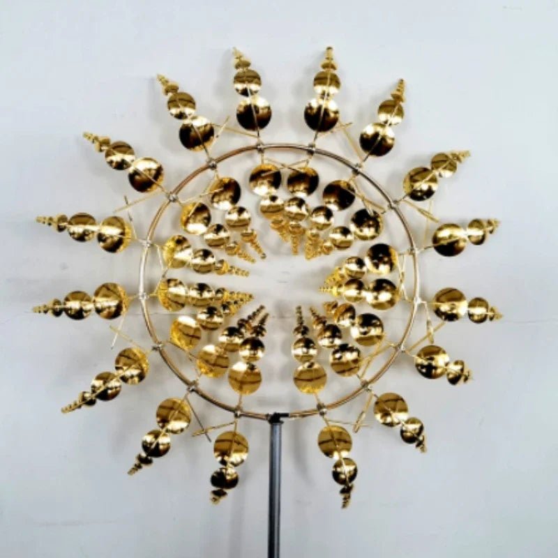Magical Metal Windmill 3D Kinetic Sculpture - Lacatang Shop