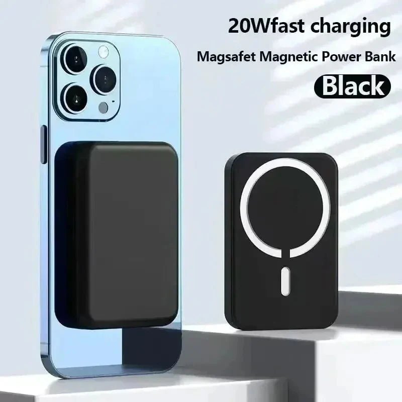 Magnetic Powerbank For iPhone Original External Battery Portable Wireless Charger for apple magsafe Power Bank Spare Battery New - Lacatang Shop