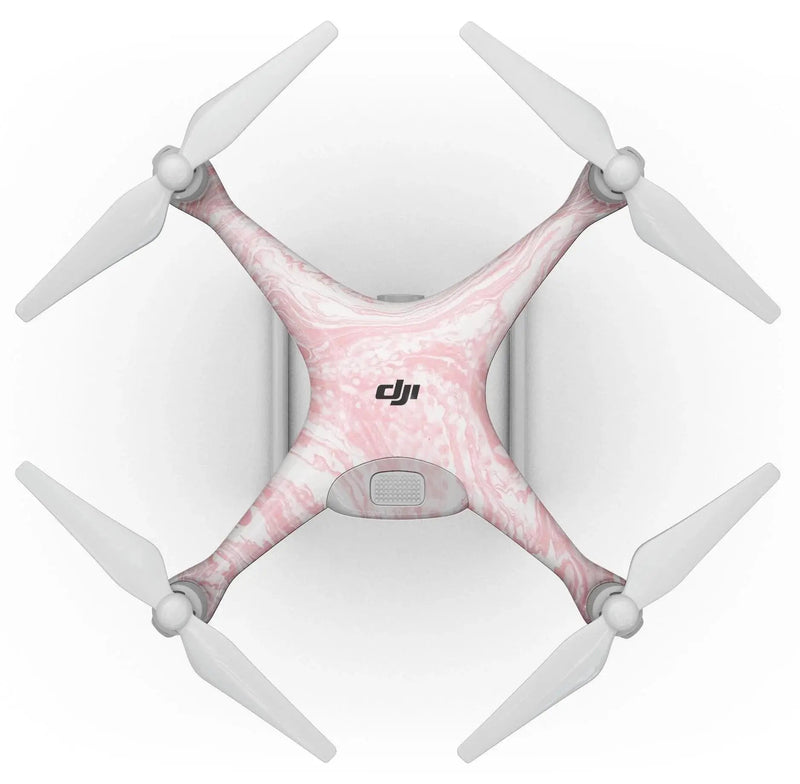 Marbleized Pink v3 - Full - Body Skin Kit for the DJI Phantom 4 Drone - Lacatang Shop