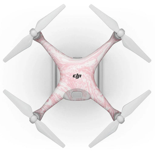 Marbleized Pink v3 - Full - Body Skin Kit for the DJI Phantom 4 Drone - Lacatang Shop