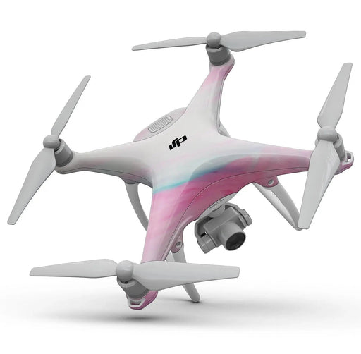 Marbleized Soft Pink - Full - Body Skin Kit for the DJI Phantom 4 Drone - Lacatang Shop