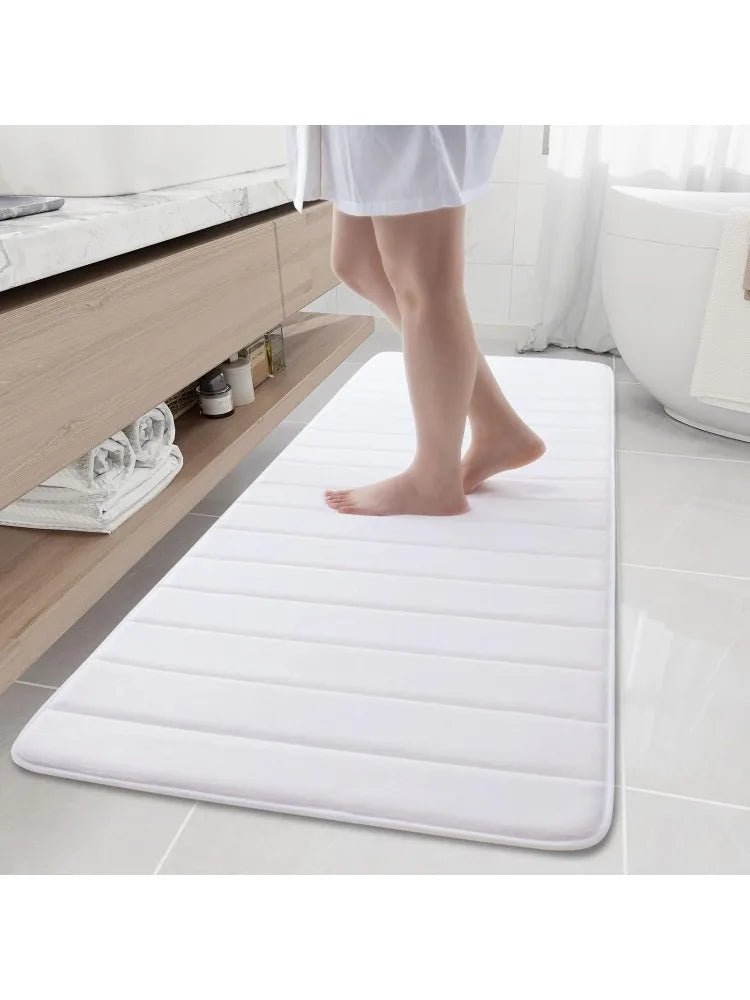Memory Foam Bath Mat Rug - Ultra Soft & Non-Slip 70" x 24"
