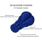 Men Women Cycling Shorts Bicycle Bike Underwear Pants with Sponge Gel 3D Padded - Lacatang Shop