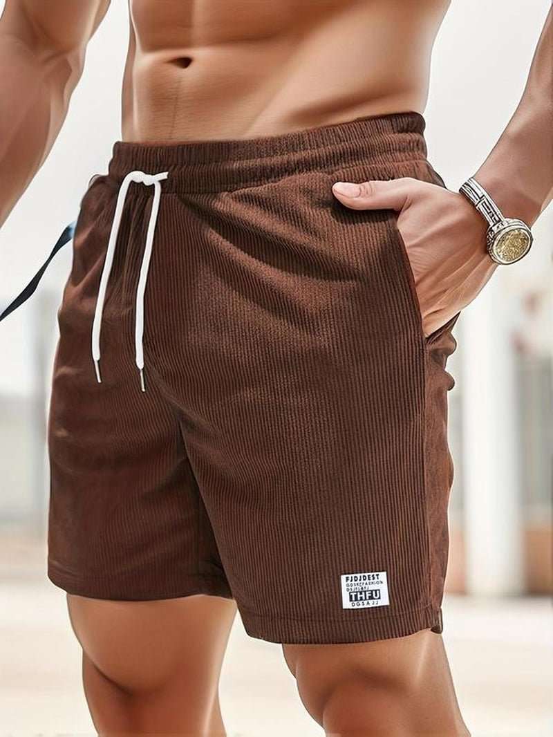Men's Breathable Drawstring Shorts for Casual Summer Wear - Lacatang Shop