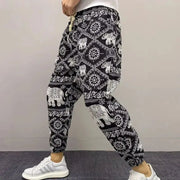 Men's Cargo Pants Men Clothing Baggy Pants Man Men's Cropped Trousers Gym Sport Korean Dongdaemun 2024 Running Joggers Jogging - Lacatang Shop