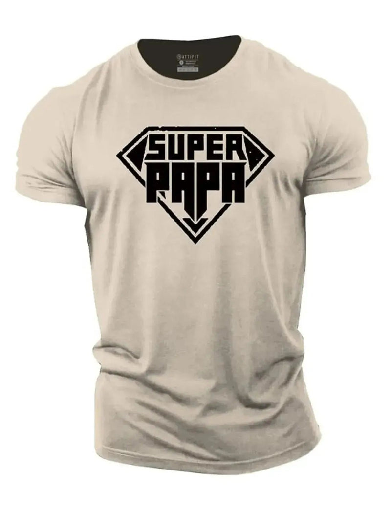 Men's Fitness Running Sports Shirt Casual Breathable Quick Dry Moisture Transferring T-Shirt Gym Workout Running Sportswear - Lacatang Shop