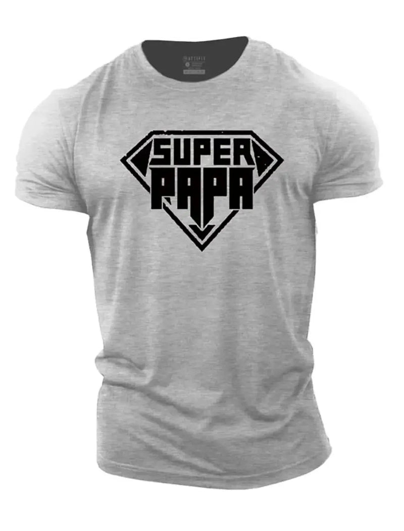 Men's Fitness Running Sports Shirt Casual Breathable Quick Dry Moisture Transferring T-Shirt Gym Workout Running Sportswear - Lacatang Shop