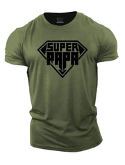 Men's Fitness Running Sports Shirt Casual Breathable Quick Dry Moisture Transferring T-Shirt Gym Workout Running Sportswear - Lacatang Shop