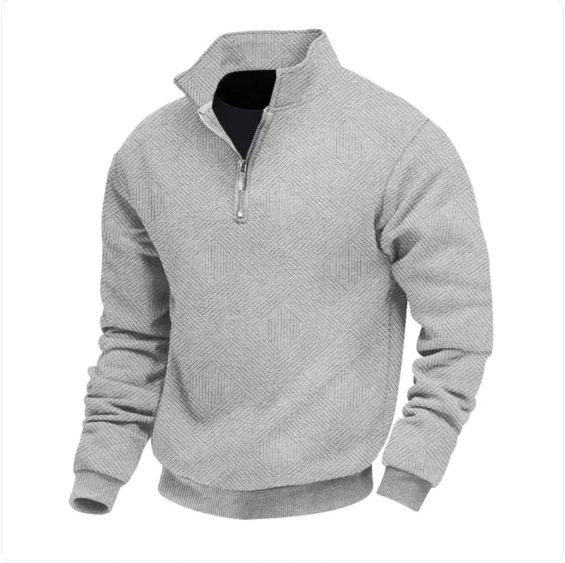 Men's Loose - Fit Zip - Up Pullover - Lacatang Shop