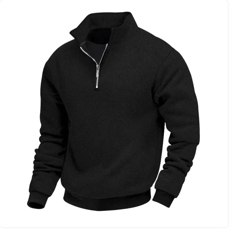 Men's Loose - Fit Zip - Up Pullover - Lacatang Shop