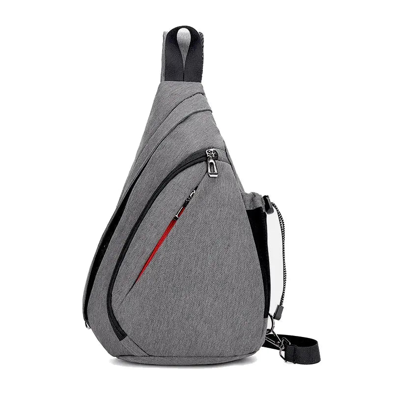 Men's Personal Security Chest Bag Leisure Sports Digital Storage Bag Multifunctional Messenger Bag Mobile Phone handbag - Lacatang Shop