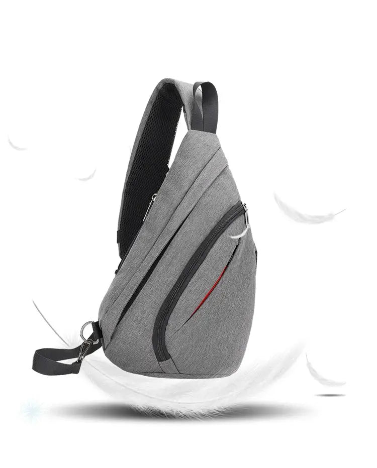 Men's Personal Security Chest Bag Leisure Sports Digital Storage Bag Multifunctional Messenger Bag Mobile Phone handbag - Lacatang Shop