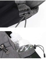 Men's Personal Security Chest Bag Leisure Sports Digital Storage Bag Multifunctional Messenger Bag Mobile Phone handbag - Lacatang Shop