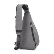 Men's Personal Security Chest Bag Leisure Sports Digital Storage Bag Multifunctional Messenger Bag Mobile Phone handbag - Lacatang Shop