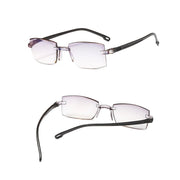 Men's Reading Glasses Smart Glasses With Automatic Adjustment Lens Dimming Glasse Women Anti - blue Light +1.0 - +4.0 Reading Mirror - Lacatang Shop