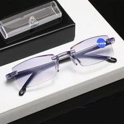 Men's Reading Glasses Smart Glasses With Automatic Adjustment Lens Dimming Glasse Women Anti - blue Light +1.0 - +4.0 Reading Mirror - Lacatang Shop
