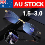 Men's Reading Glasses Smart Glasses With Automatic Adjustment Lens Dimming Glasse Women Anti - blue Light +1.0 - +4.0 Reading Mirror - Lacatang Shop