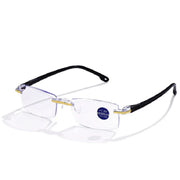Men's Reading Glasses Smart Glasses With Automatic Adjustment Lens Dimming Glasse Women Anti - blue Light +1.0 - +4.0 Reading Mirror - Lacatang Shop